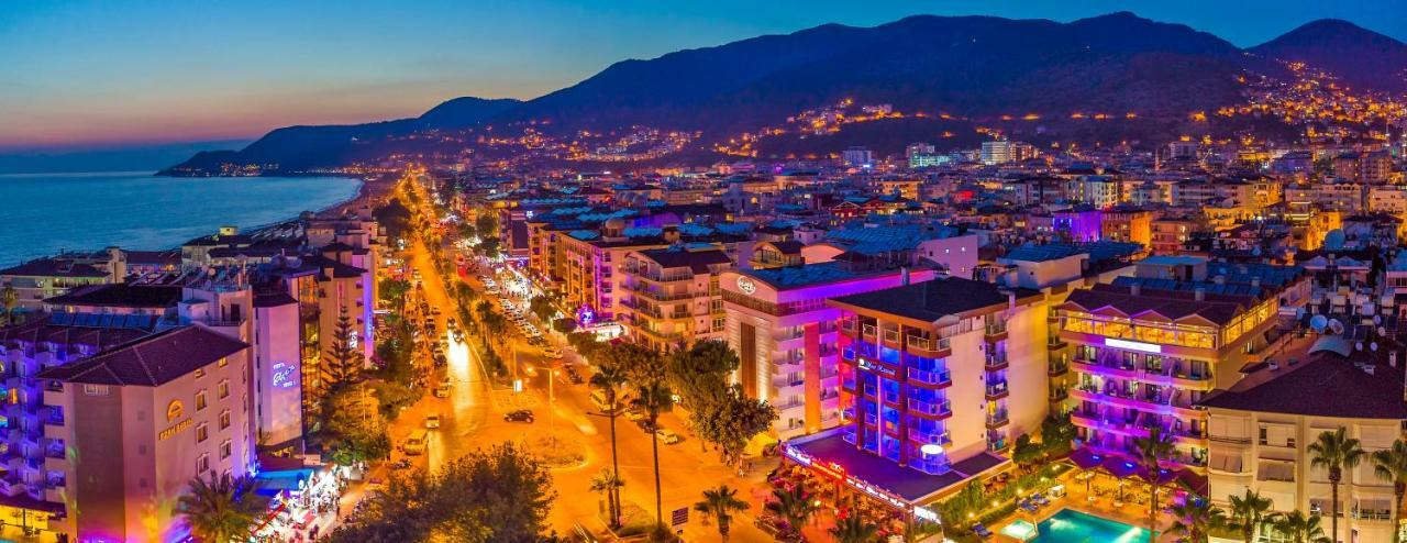 Kleopatra Blue Hawai Hotel アランヤ エクステリア 写真